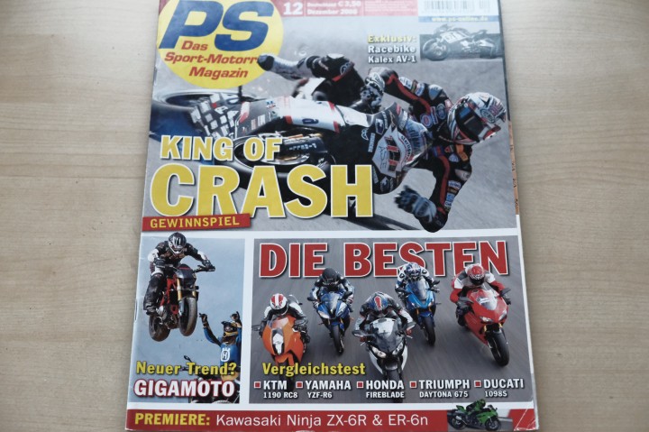 Deckblatt PS Sport Motorrad (12/2008)